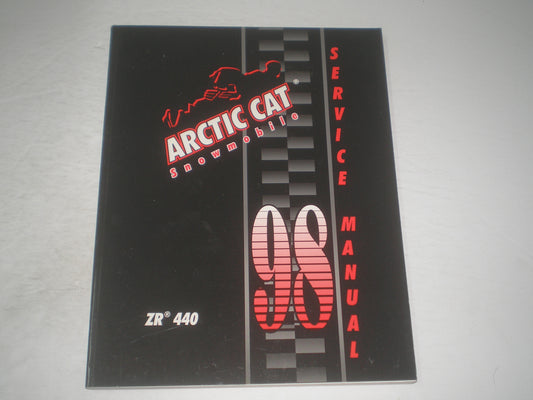 ARCTIC CAT ZR440 1998  Service Manual  2255-728  #S135