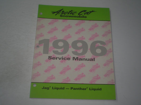 ARCTIC CAT Jag Liquid & Panther Liquid Service Manual 2255-307 #S147