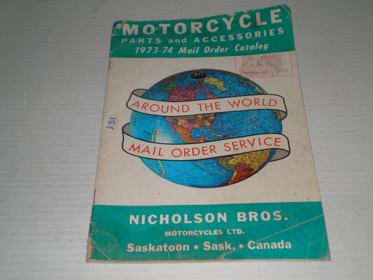Nicholson Bros. Motorcycles Ltd 1973-1974 Parts & Accessories Catalogue #E157