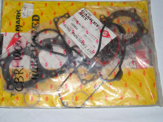 HONDA CBR1000 FH Hurricane 1987-1999 Top End Gasket Set "A" N.P. #19515