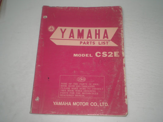 YAMAHA CS2 E 1970  Parts List  / Catalogue   #1716
