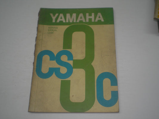 YAMAHA CS3 C  1970   Factory Service Manual   #1514