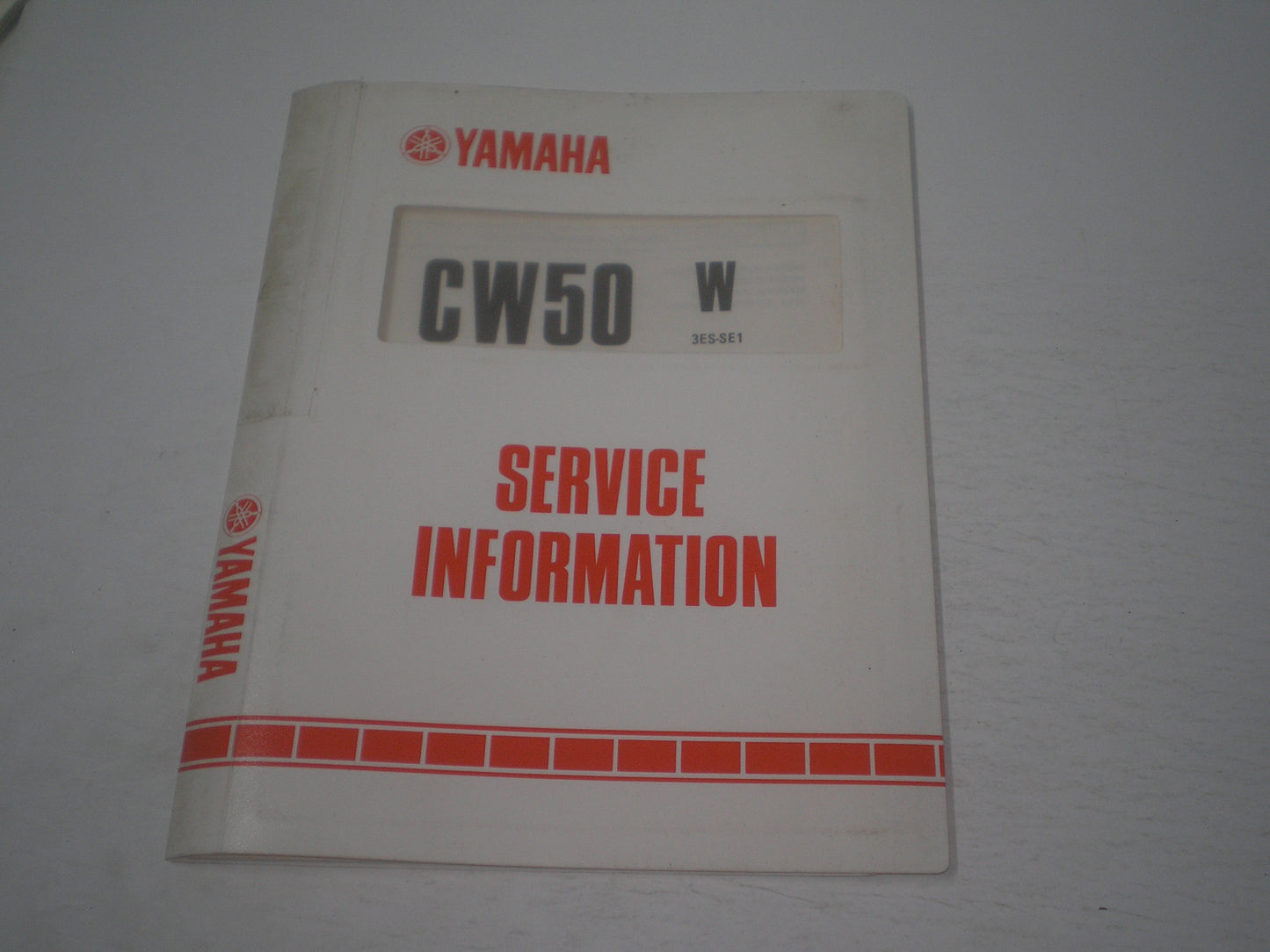 YAMAHA CW50 W  Zuma Scooter 1989  Dealer Service Information  3ES-SE1  #1748