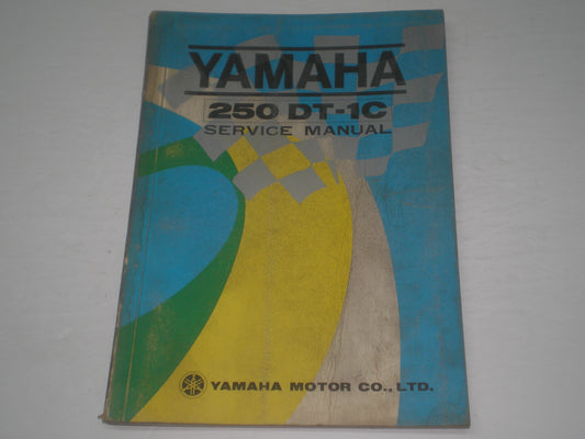 YAMAHA 250  DT1 C  DT-1C  DT1C  1970   Service Manual  #1541