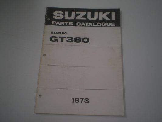SUZUKI GT380 J K Sebring 1973 Parts Catalogue #1995