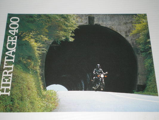 YAMAHA HERITAGE 650 MOTORCYCLE SALES BROCHURE