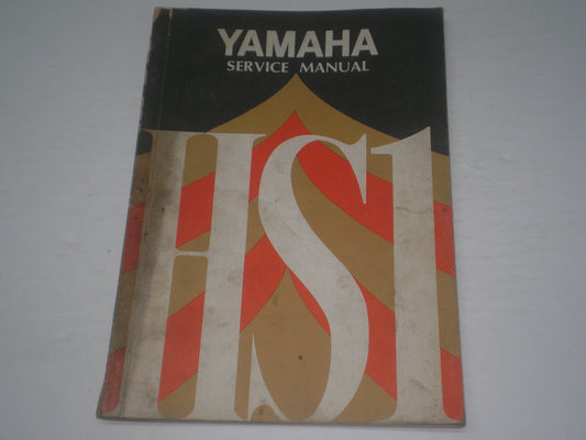 YAMAHA HS1  90cc 1970  Factory Service  Manual  #1530