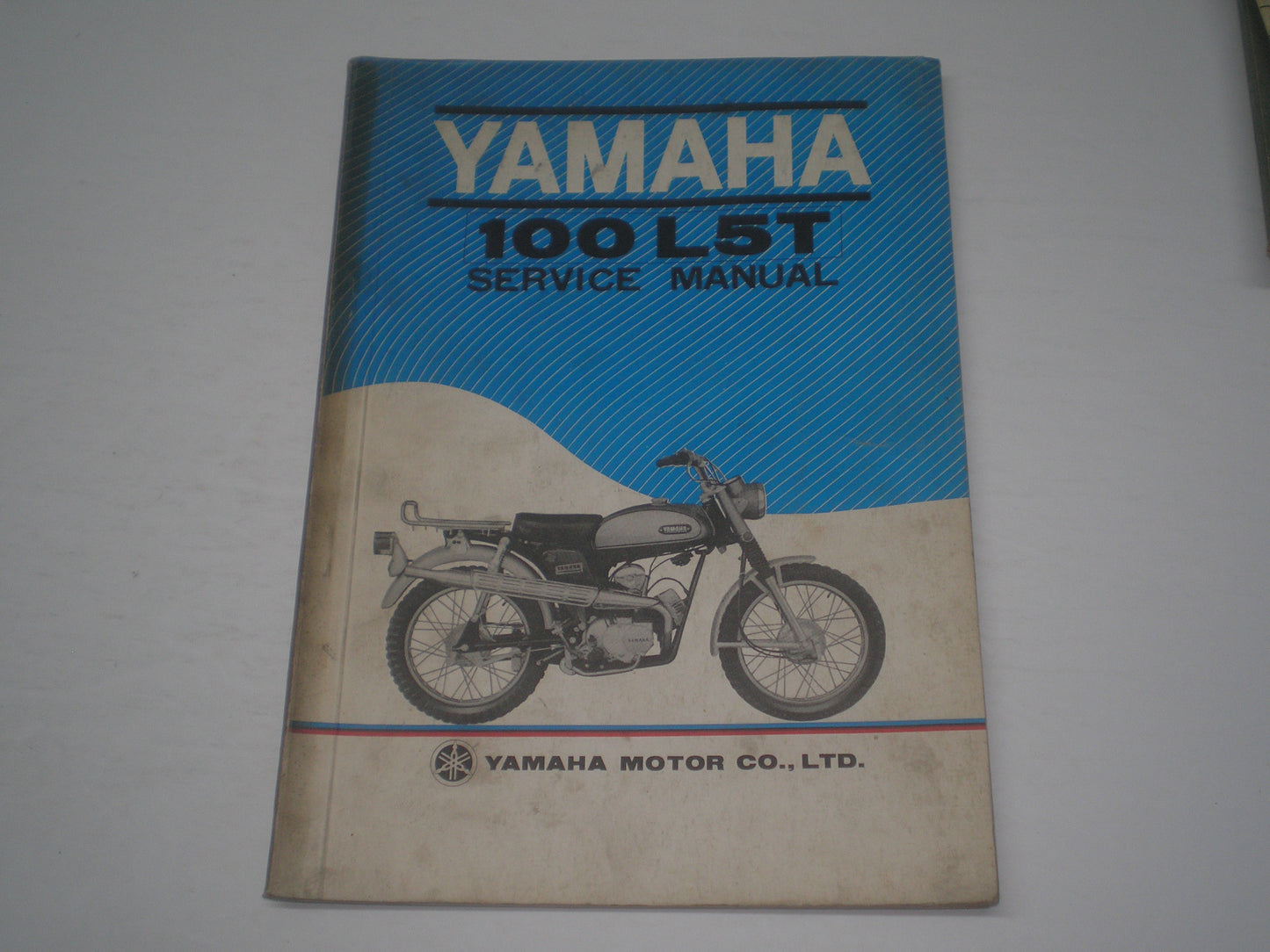 YAMAHA 100 L5T Trailmaster  1969  Service Manual  #1513