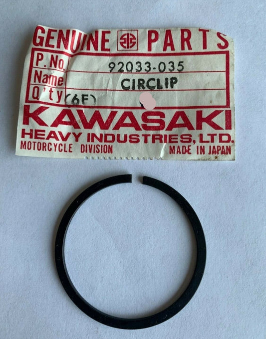 KAWASAKI KZ ZR  ZX ZL 550 600 700 750  CIRCLIP 92033-035