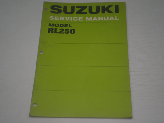 SUZUKI RL250  Exacta  1975   Service Manual  #1528