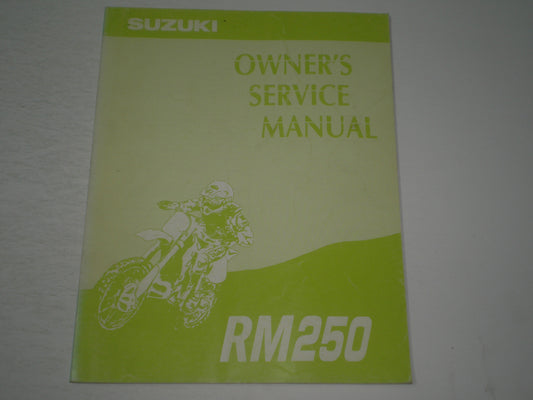 SUZUKI RM250 1994  Owner's Service Manual  99011-28E51-01A  #1888