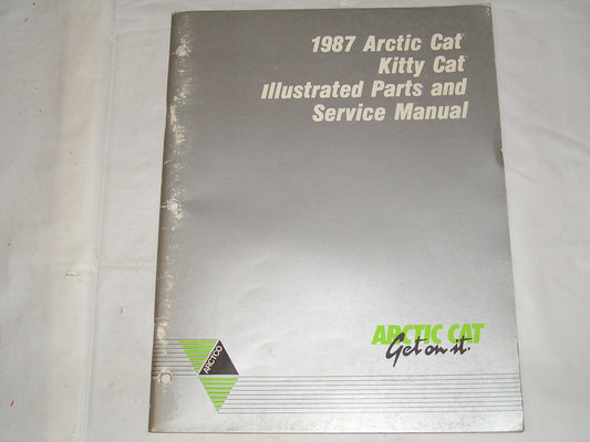 ARCTIC CAT Kitty Cat  Illustrated Parts & Service Manual  2254-350  #S11