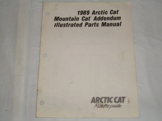 ARCTIC CAT Mountain Cat Addendum to the Illustrated Parts Catalogue 2254-515 #S23