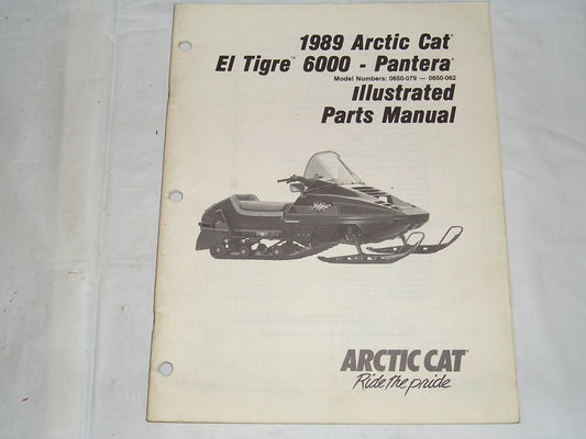 ARCTIC CAT El Tigre 6000 & Pantera Illustrated Parts Catalogue 2254-489 #S24