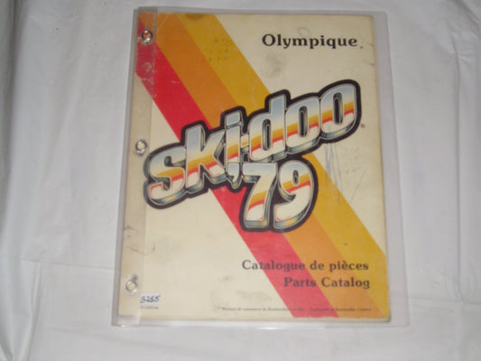 BOMBARDIER SKI-DOO Olympique 1979 Parts Catalogue 480 1099 00 #S234