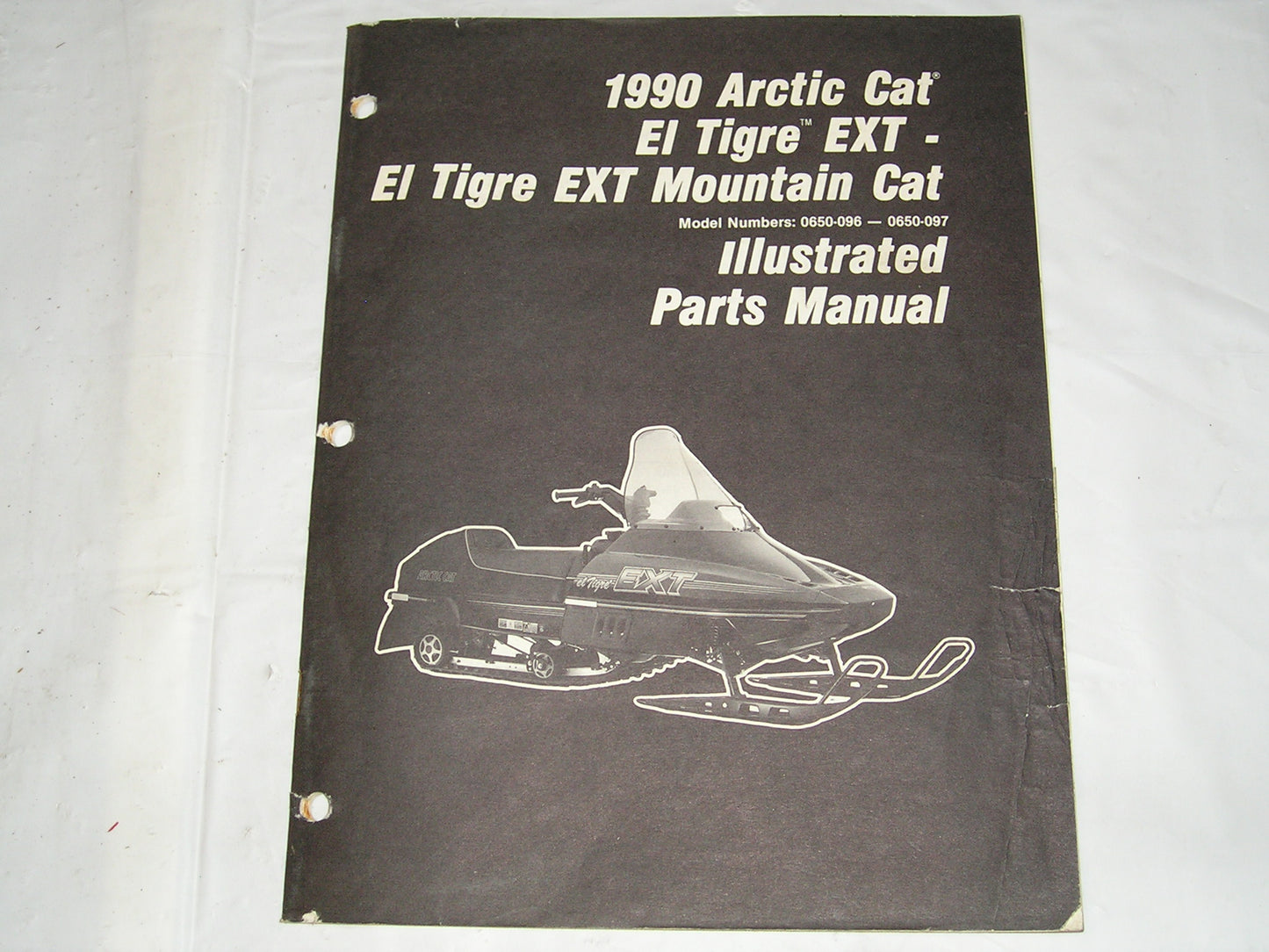 ARCTIC CAT El Tigre EXT & El Tigre EXT Mountain Cat Illustrated Parts Catalogue  2254-568  #S32