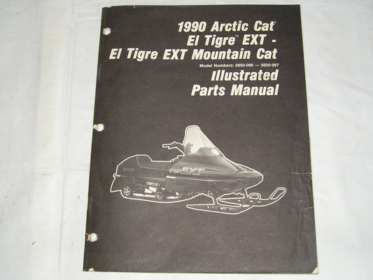 ARCTIC CAT El Tigre EXT & El Tigre EXT Mountain Cat Illustrated Parts Catalogue 2254-568 #S32