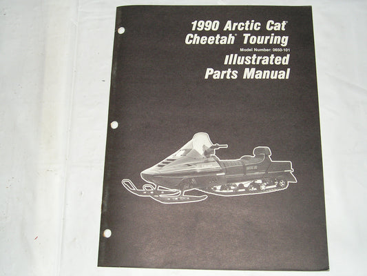 ARCTIC CAT Cheetah Touring Illustrated Parts Catalogue 2254-571 #S34