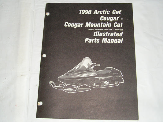 ARCTIC CAT Cougar & Cougar Mountain Cat Parts Catalogue 2254-566 #S36