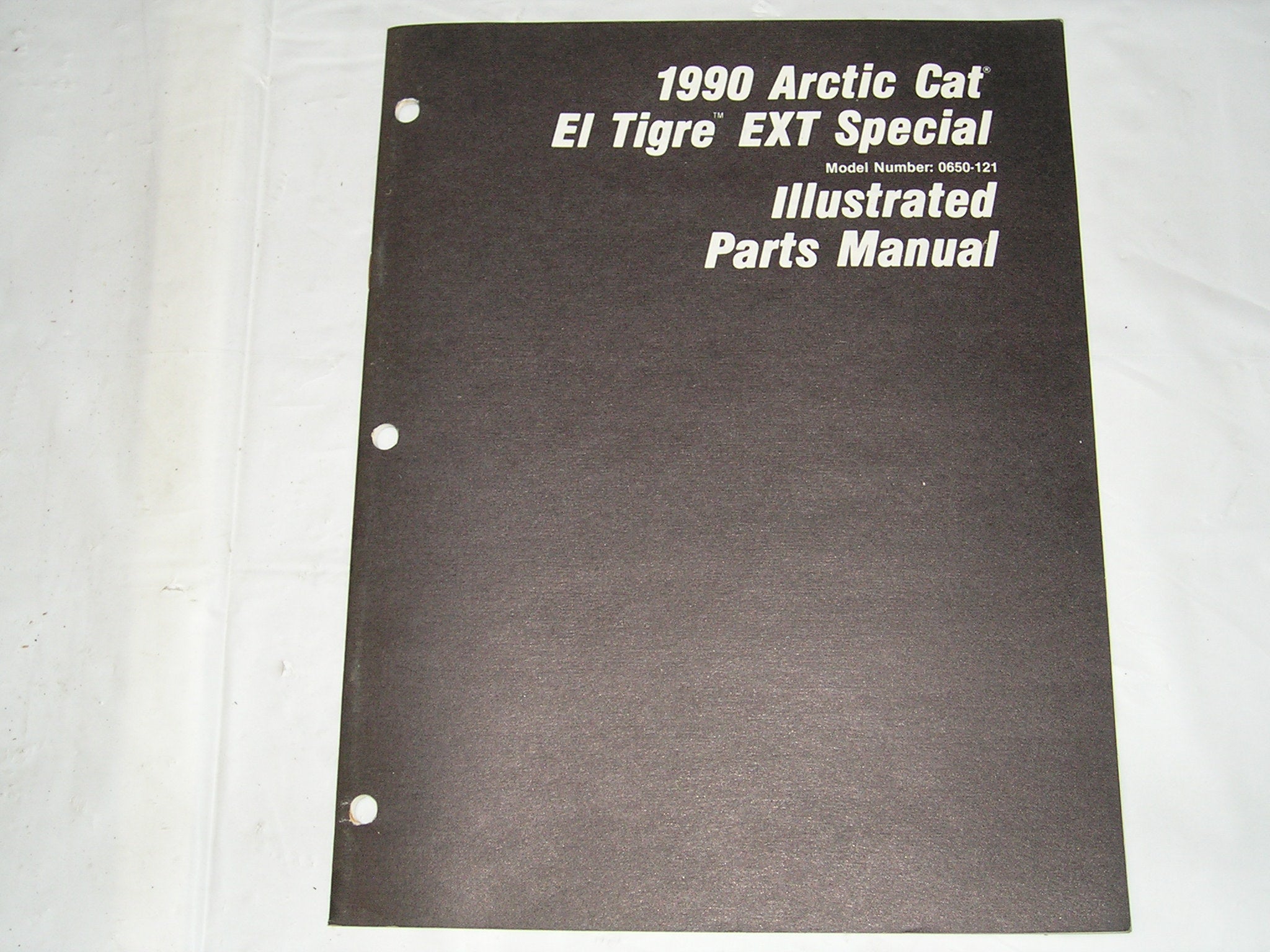 ARCTIC CAT El Tigre EXT Special Illustrated Parts Catalogue 2254585