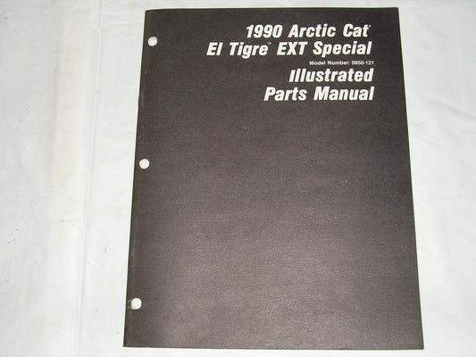 ARCTIC CAT El Tigre EXT Special Illustrated Parts Catalogue 2254-585 #S37