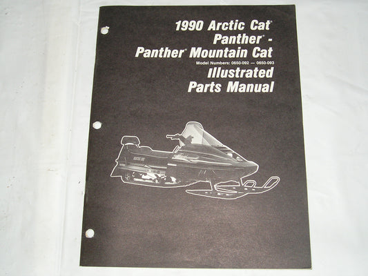 ARCTIC CAT Panther & Panther Mountain Cat Illustrated Parts Catalogue  2254-563  #S39