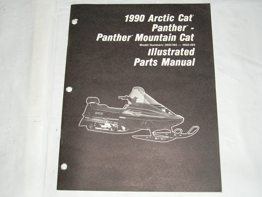 ARCTIC CAT Panther & Panther Mountain Cat Illustrated Parts Catalogue 2254-563 #S39