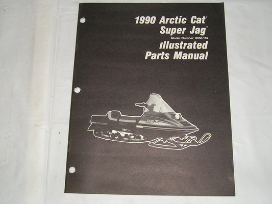 ARCTIC CAT Super Jag  1990  Illustrated Parts Catalogue  2254-565  #S41