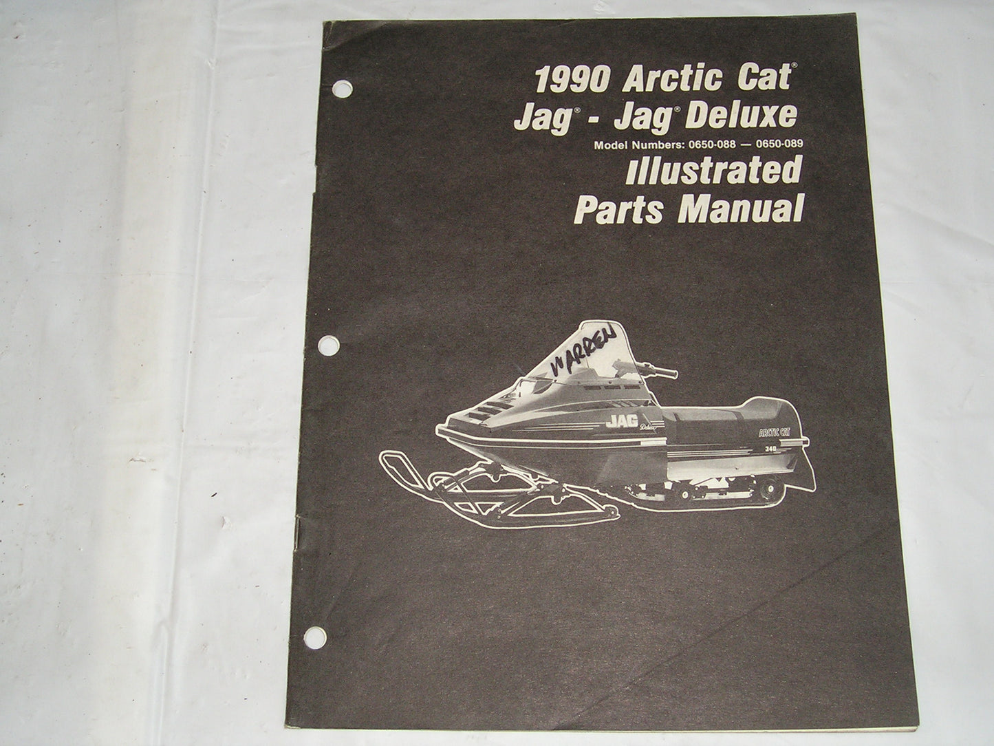 ARCTIC CAT Jag & Jag Deluxe Illustrated Parts Catalogue  2254-562  #S42