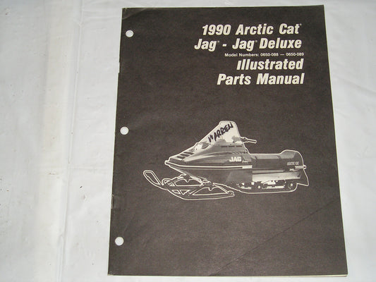 ARCTIC CAT Jag & Jag Deluxe Illustrated Parts Catalogue 2254-562 #S42