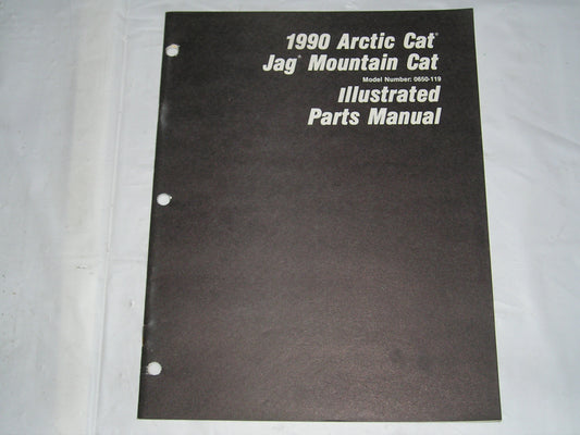 ARCTIC CAT Jag Mountain Cat Illustrated Parts Catalogue 2254-584 #S44
