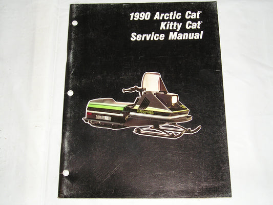 ARCTIC CAT Snowmobile Kitty Cat 1990 Service Manual #S45