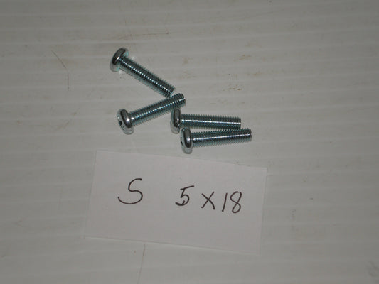 Honda Yamaha Suzuki Kawasaki Carburetor Phillips Head Float Bowl Screws 5 x 18 mm Set/4