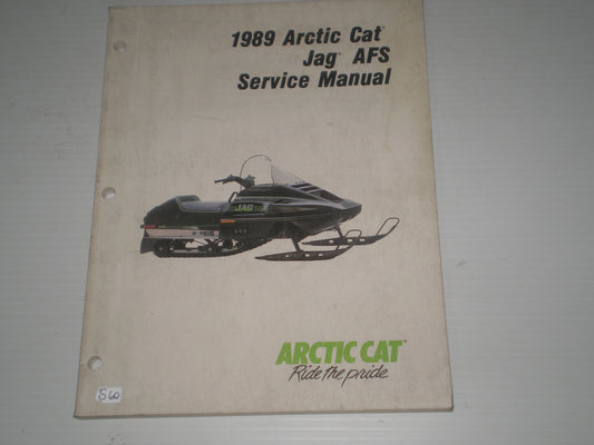 ARCTIC CAT Jag AFS   Service Manual  2254-500  #S60