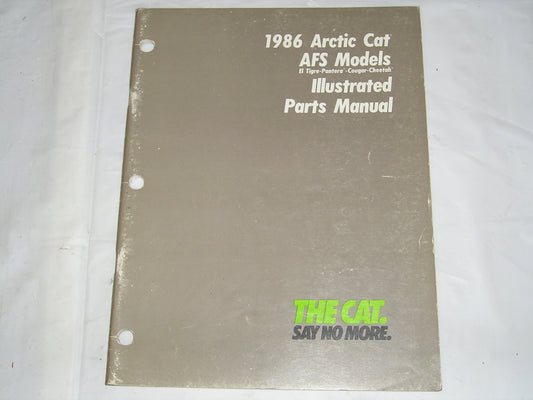 ARCTIC CAT El Tigre / Pantera / Cougar / Cheetah Parts Catalogue 2254-327 #S6
