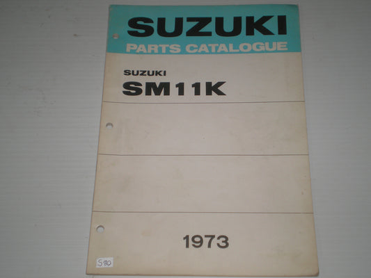 SUZUKI SM11 K  SM11K  1973  Parts Catalogue   #S80
