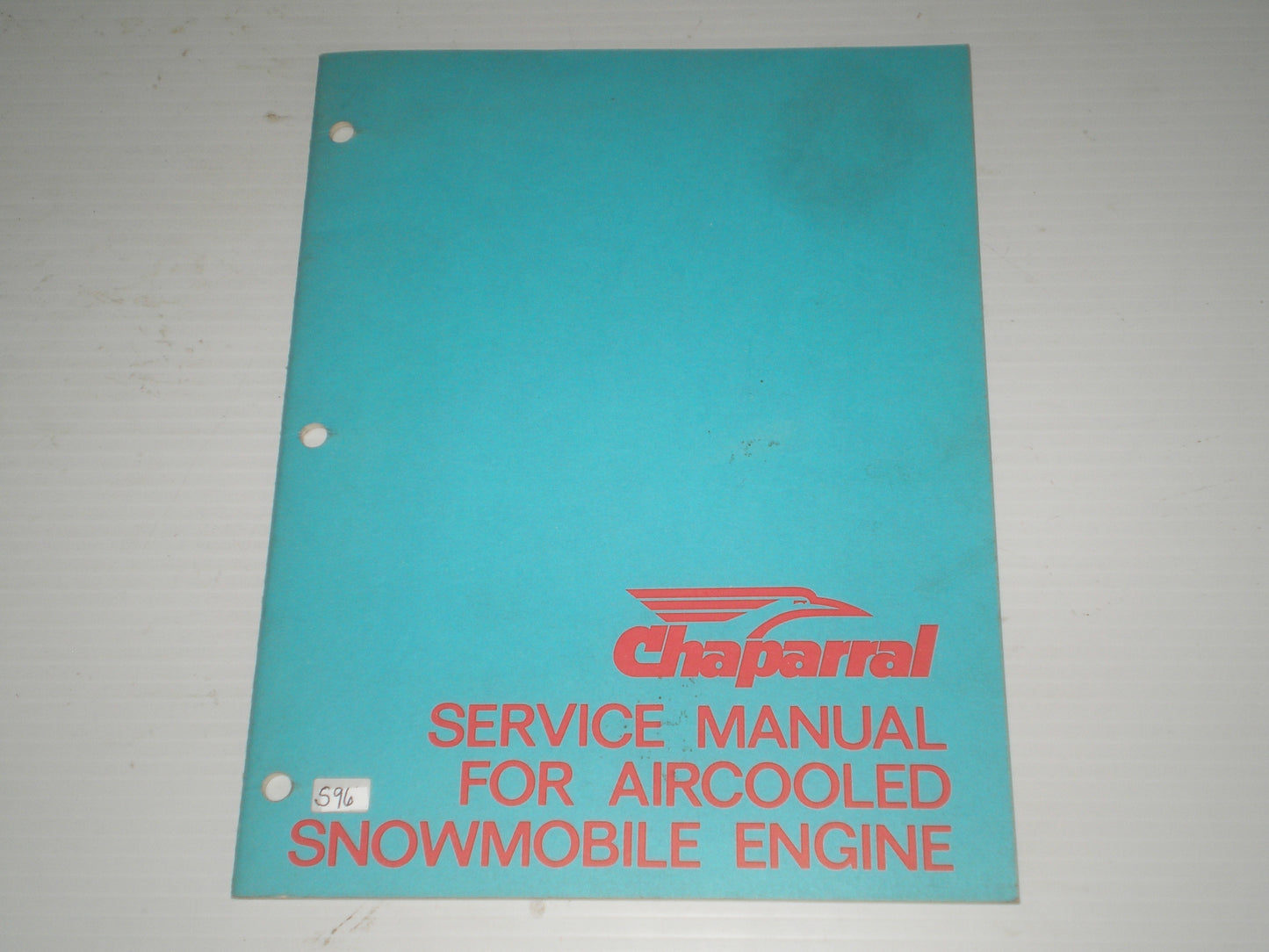 CHAPARRAL G29B G34B G44B   Air Cooled Snowmobile Engine  Service Manual  2567-93410  #S96