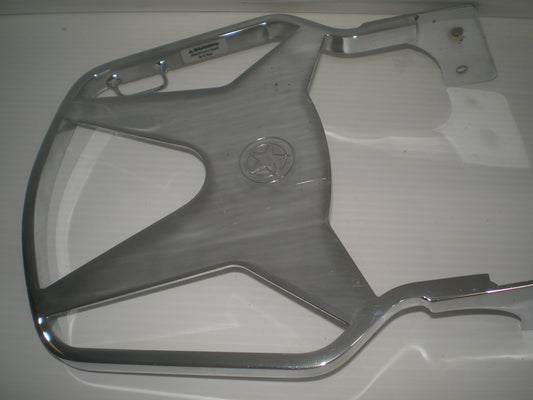 Honda Suzuki Yamaha Kawasaki Accessories - Rear Chrome Luggage Carrier