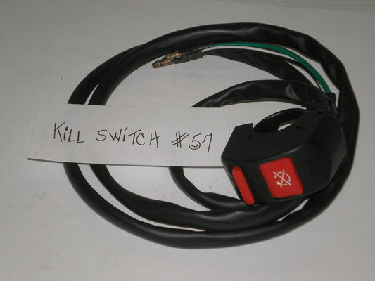Honda Yamaha Suzuki Kawasaki Universal Engine Kill / Stop Switch #57