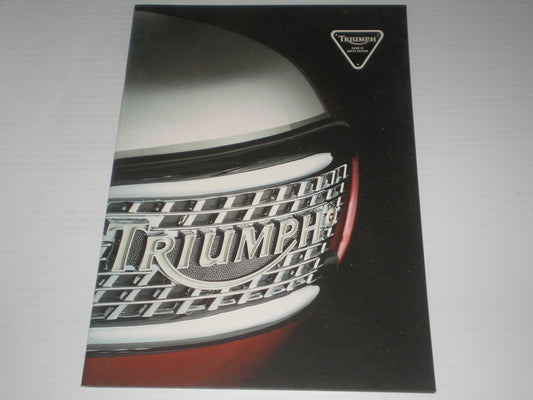 TRIUMPH SPORT MODELS PRCE LIST TRIDENT SUPER TRIPLE SPRINT TIGER TROPHY DAYTONA 750 900 1200 SALES BROCHURE BOOKLET