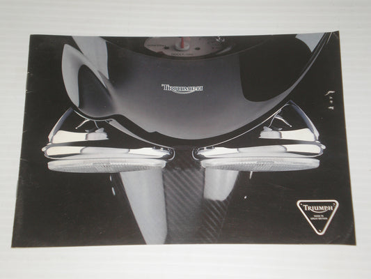 TRIUMPH SPORT MODELS TRIDENT SUPER TRIPLE SPRINT TIGER TROPHY DAYTONA 750 900 1200 SALES BROCHURE BOOKLET