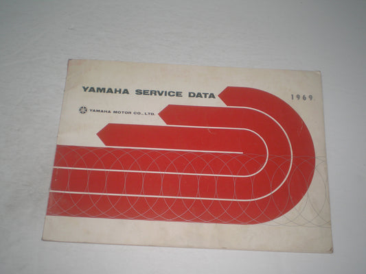 YAMAHA 1969 Edition  Motorcycle Models 1968-1969 Service Data  #1789