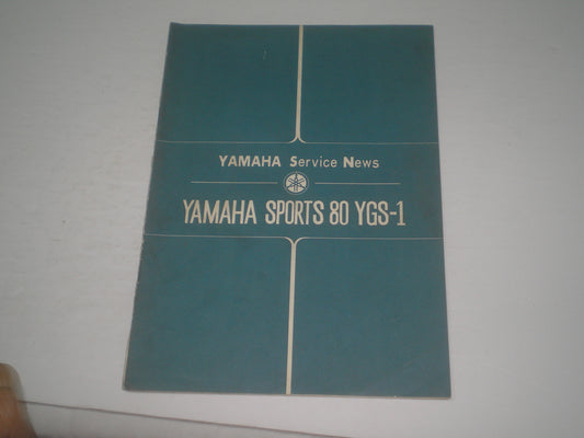 YAMAHA 80 YGS-1 Sports   Service News / Bulletin  #1516