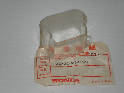 HONDA VF1100 License Plate Light Lens 33722-MB4-671 / 33722-MB4-672