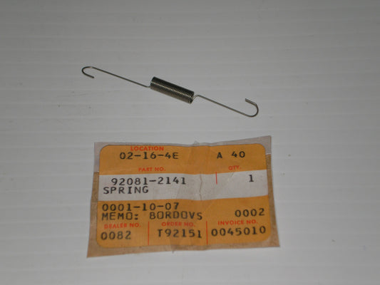 KAWASAKI GA1000 Generator Control Spring 92081-2141