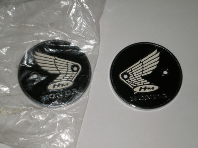 HONDA Z50 C70 CA CB 70 72 77 95 100 102 105 110 125 160 175 200 TANK EMBLEMS SET/2