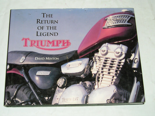 TRIUMPH The Return of the Legend by David Minton Book #E163