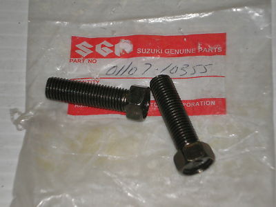 SUZUKI DR100 GS550 GS700 GS750 Lower Engine Mount Bolts Set/2 01107-10355