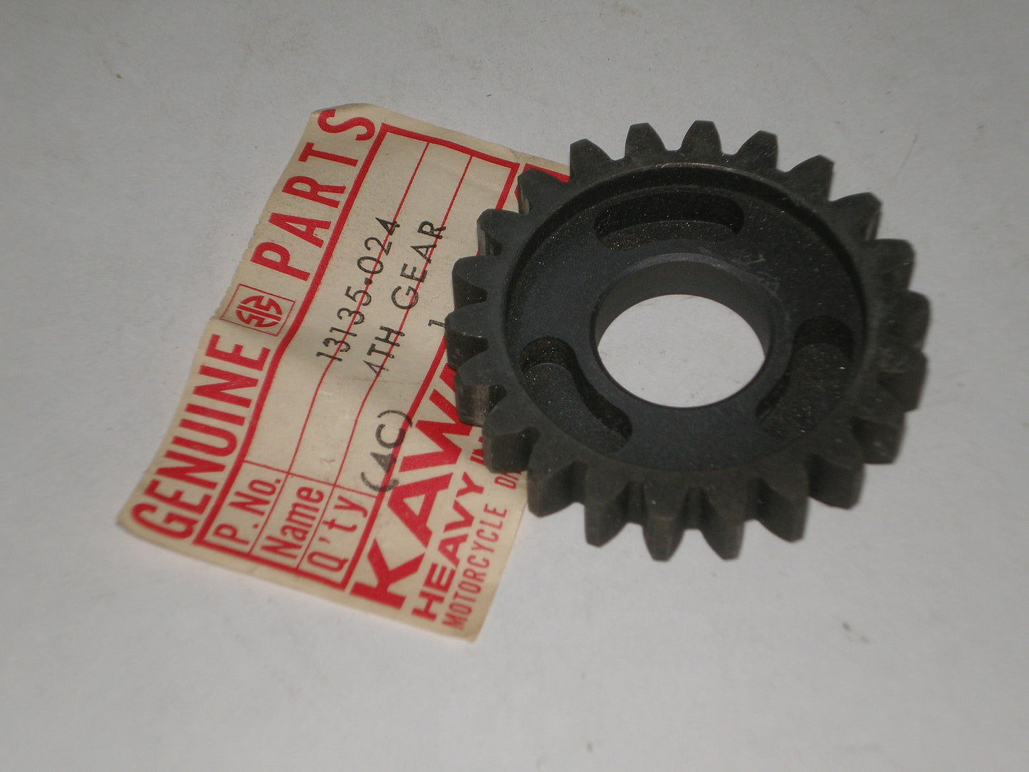 KAWASAKI KD125 KS125 1974-1979 4th Output Shaft Gear 13135-024 13129-1013