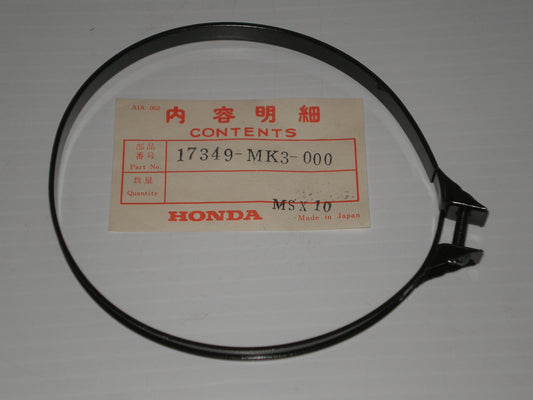HONDA VF700 VF750 Air Cleaner Chamber Joint Tube Band 17349-MK3-000 17349-MB1-000